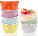 6 Pièces Coupelle Dessert — Ramequins en porcelaine pastel qui font la différence