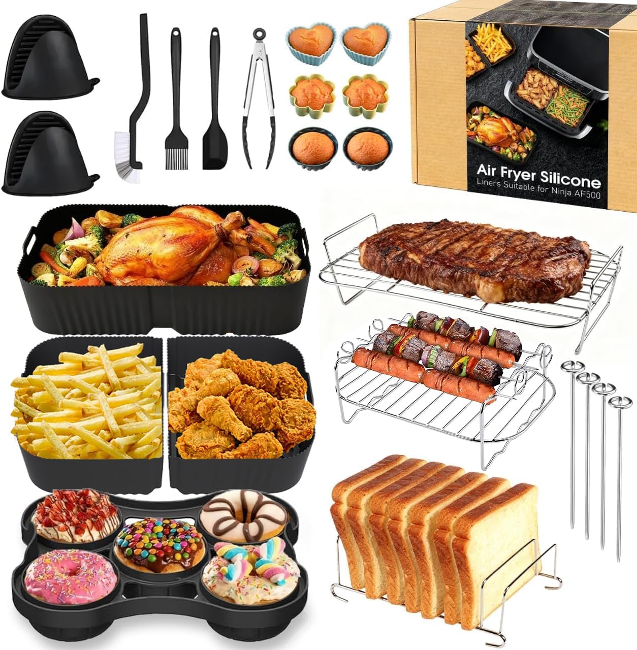 Accessoires silicone pour Ninja Foodi FlexDrawer dual