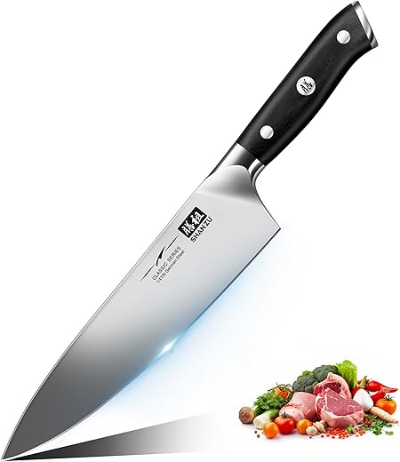 Couteau de chef SHAN ZU 20 cm professionnel