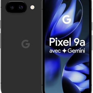 Google Pixel 9a - Unlocked Android Smartphone with AI Camera, Long Life Battery and Security Rugged - Volcanic Black, 128GB