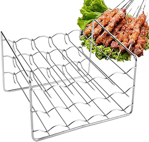 Grille brochettes 3 niveaux universelle