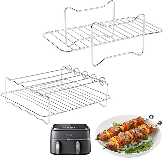 Grilles rack inox 2 pièces pour Ninja