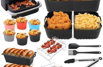 accessoires air fryer débutant grille moule pince
