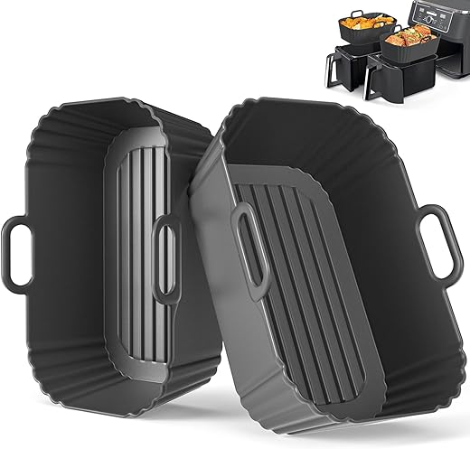 Lot 2 Moules Silicone pour Airfryer Ninja