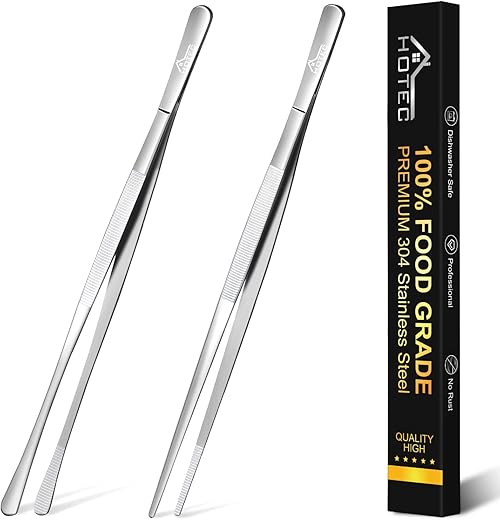 Pinces inox professionnelles 30 cm Hotec