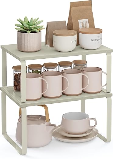 SONGMICS Étagère à épices KCS002K01 Beige