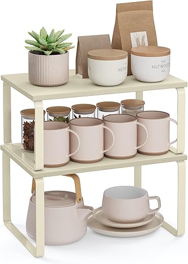 SONGMICS Étagère à épices KCS002W02 Blanc