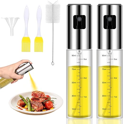 Pulvérisateur d'huile de cuisine 2x100 ml